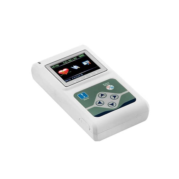 Holter ECG de 3 canales TLC9803, grabadora portátil con pantalla OLED